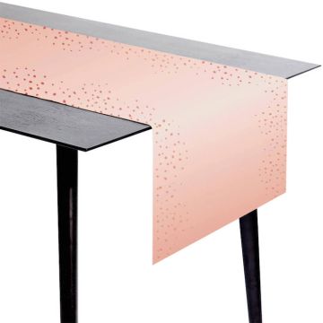 Pink table runner - 240x40 cm