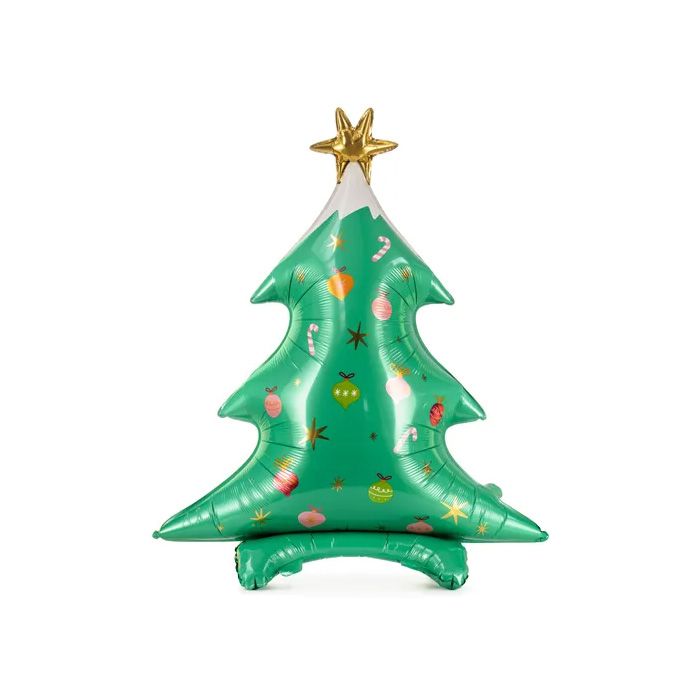 Christmas Tree Balloon in Foil - 78x94 cm