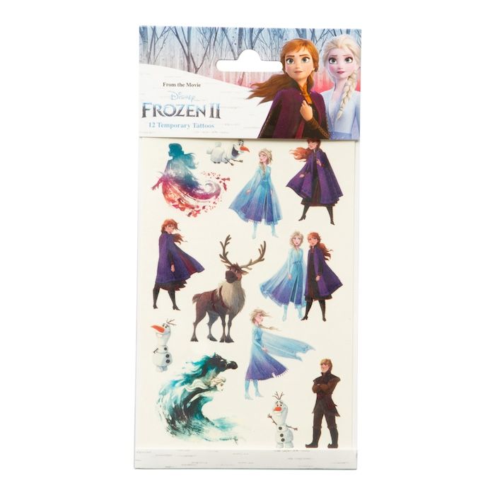 Fake tattoos with Disney Frozen 12x