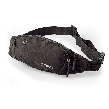 Black Waist Bag
