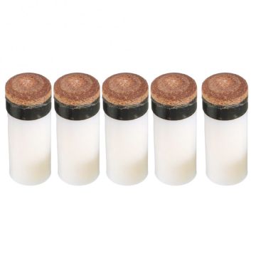 Pool table cue tip including leather 1 pcs.