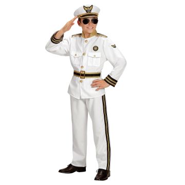 Naval Captain Costume for Boys