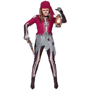 Zombie Pirate Costume for Women
