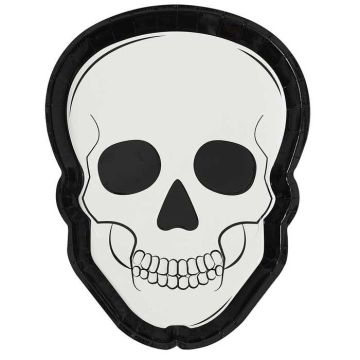 Skeleton Head Plates 8x