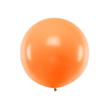 Giant orange balloon - 1 metre