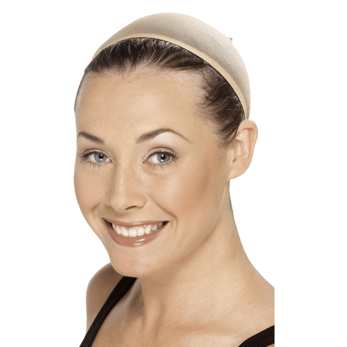 Beige wig cap - one-size
