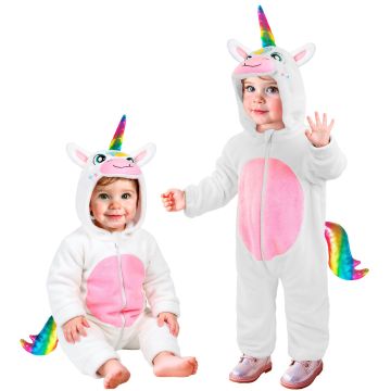 Baby Unicorn Costume in White