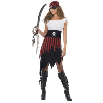 Classic pirate costume for women