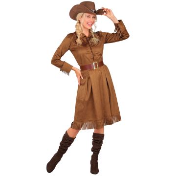 Fringed Cowgirl Costume for Ladies