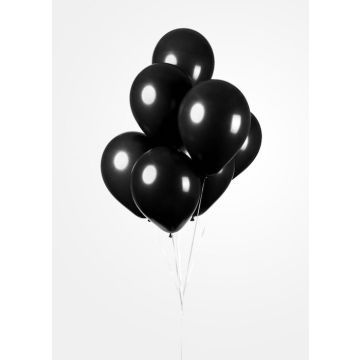 Black Balloons 100x - 30 cm