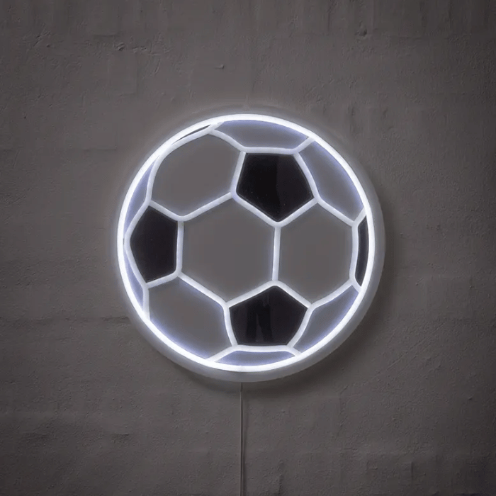 Football neon LED sign - 32 cm