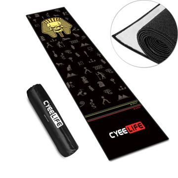 Dart protective mat with pharaoh motif 295x65 cm
