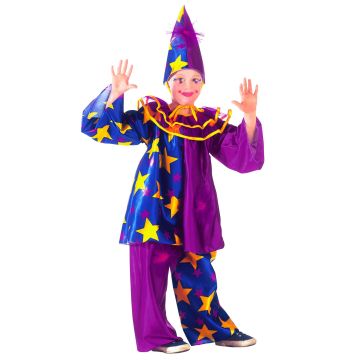 Star Clown Costume for Girls