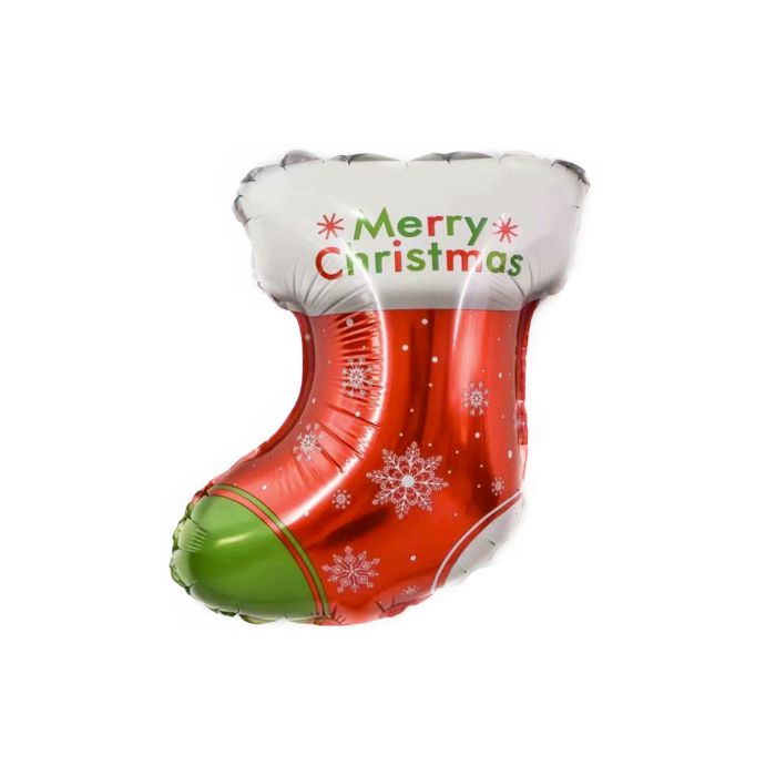 Christmas stocking balloon - 48x68 cm