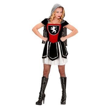 Royal Knight Dress with Cape