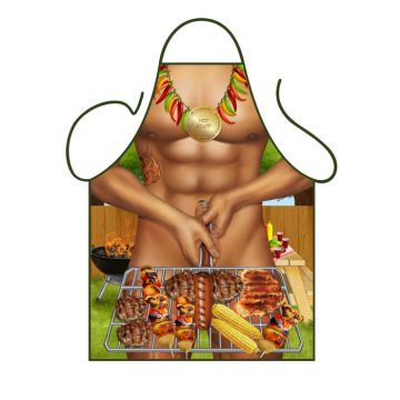 Barbecue man apron