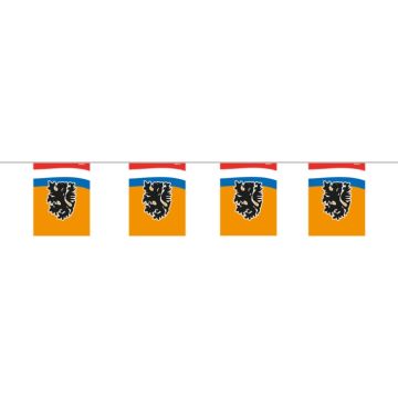 Holland football flag garland with lion