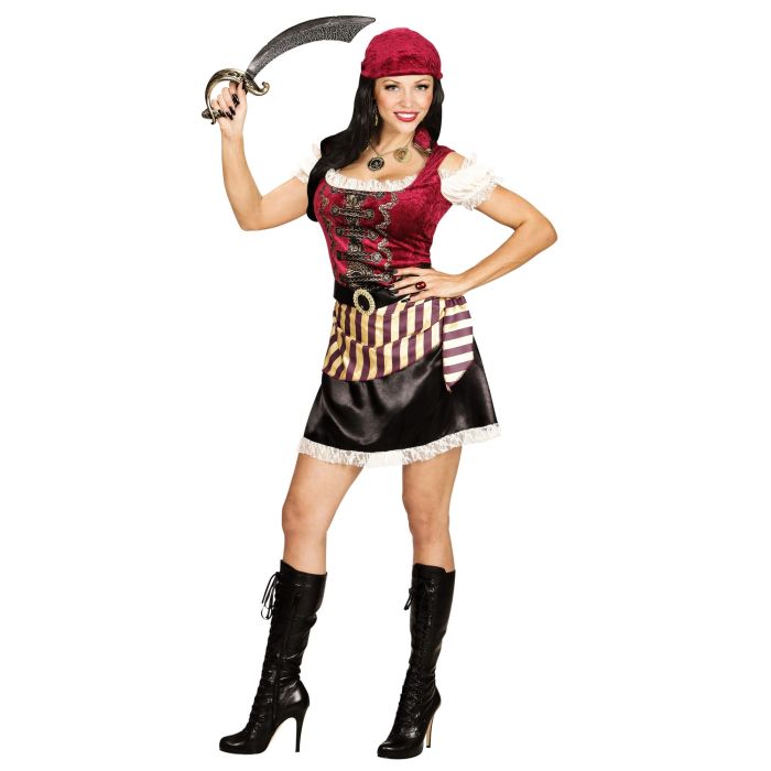 Classic Pirate Girl Costume for Ladies