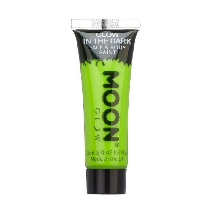Glow-in-the-dark Face And Body Paint Green 12 ml Moon Creations