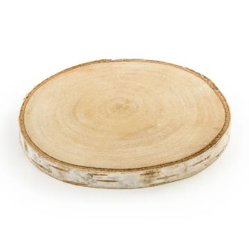 Wooden discs 2x - 10-12 cm