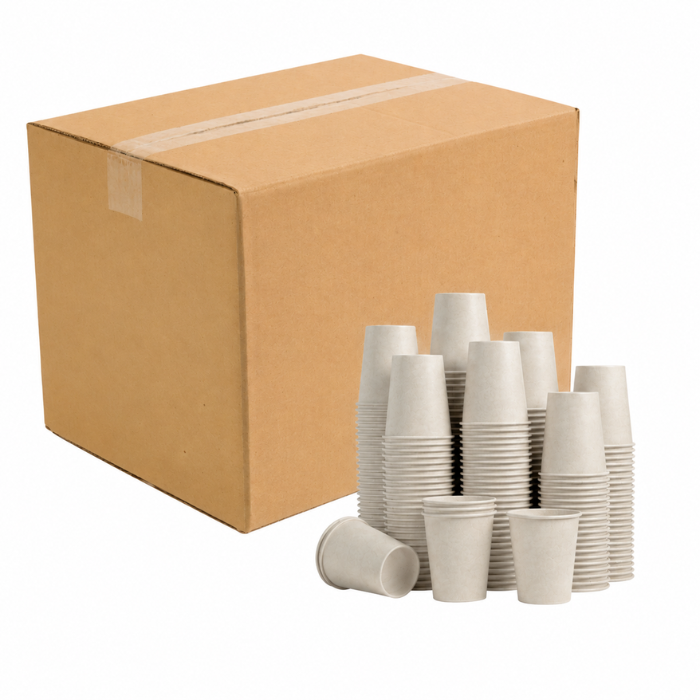 270 ml Coffee Cup 1000x Disposable Bamboo Cups