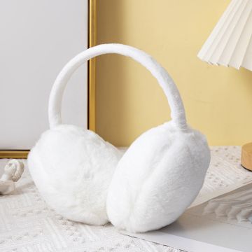 Ear Warmers in White