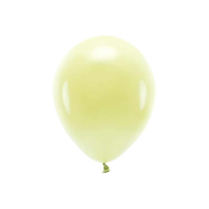 Pastel Yellow Balloons 10x - 27 cm