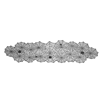 Spider web table runner 185x45 cm