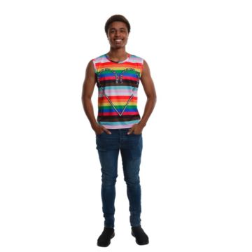 Rainbow pride tank top