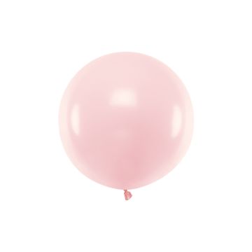 Pastel pale pink balloon - Ø60 cm