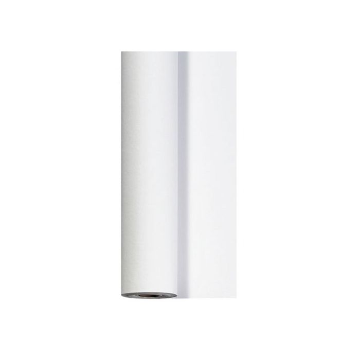 White Deluxe Tablecloth Fabric-like Material 1.2 x 25 meters