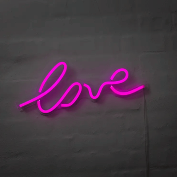 Love neon LED sign - 18x45 cm