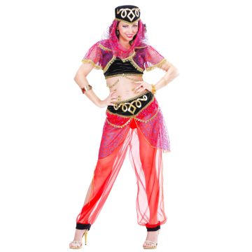 Harem dancer costume for ladies