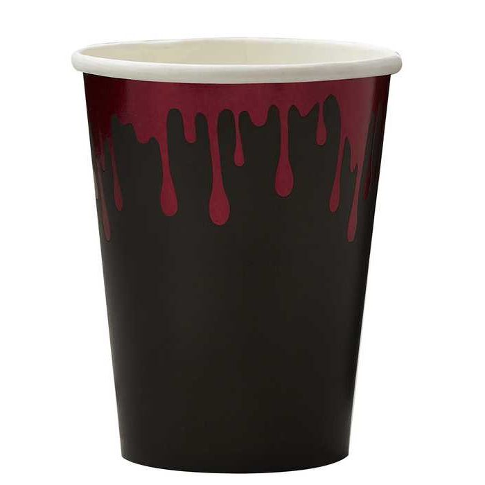 Bloody cups 5x - 8 x 9.5 cm