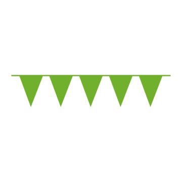 Light Green Bunting 20 x 30 cm - 10 meters