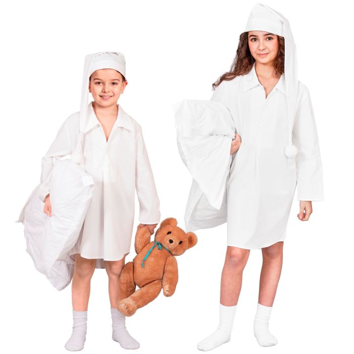 Nightgown with Nightcap for Kids