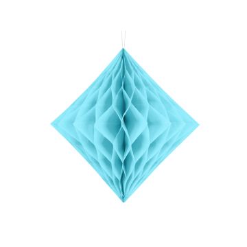 Diamond Honeycomb In Light Blue - 30 cm
