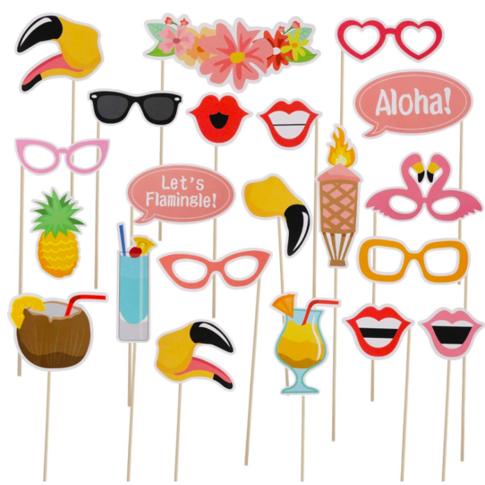 Photo Booth Props Hawaiian 21x