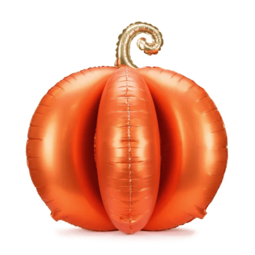 Standing pumpkin foil balloon - 90x90 cm