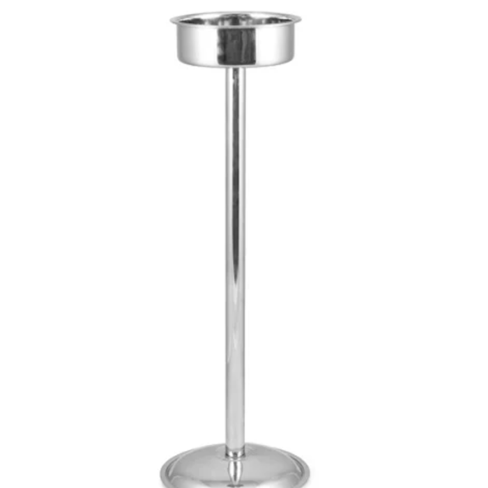 Champagne cooler stand silver - 71 cm