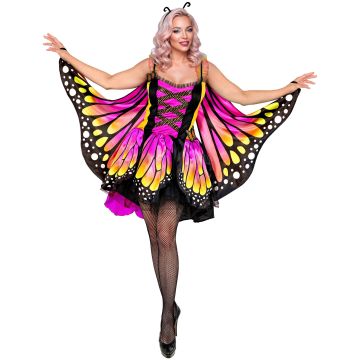 Pink Butterfly Costume for Ladies