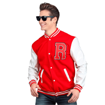 1950s collage baseball jacket