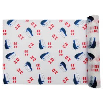 Blue Student Table Runner - 28 cm x 4 m