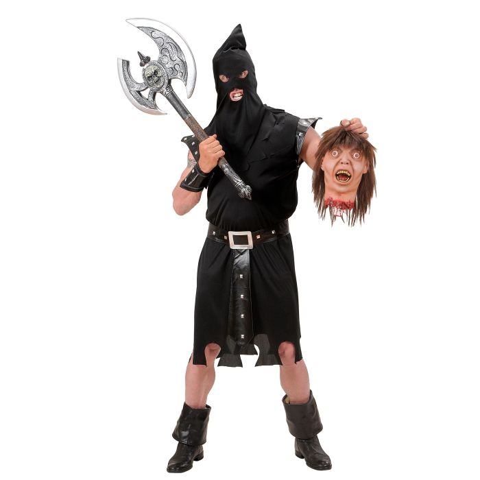 Black Executioner Costume for Men