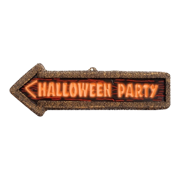 Neon Halloween Sign - 56 x 17 cm