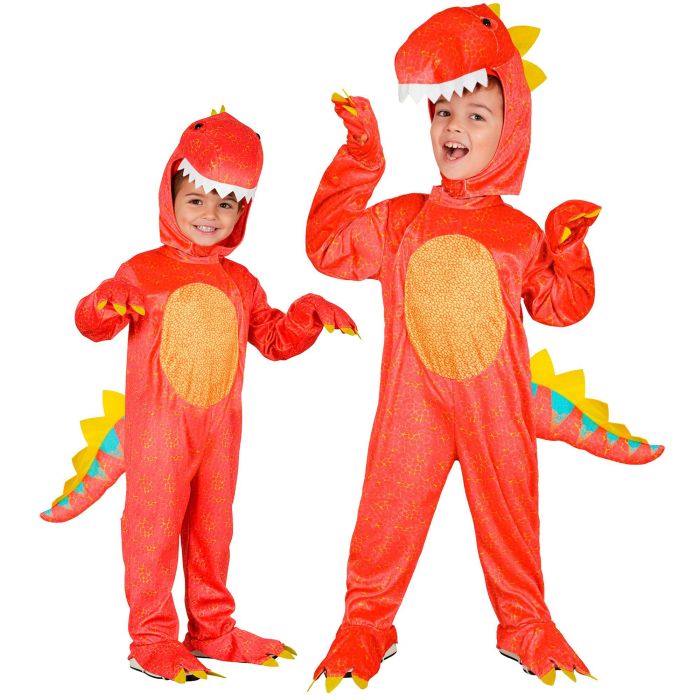 Red Dinosaur Costume for Kids