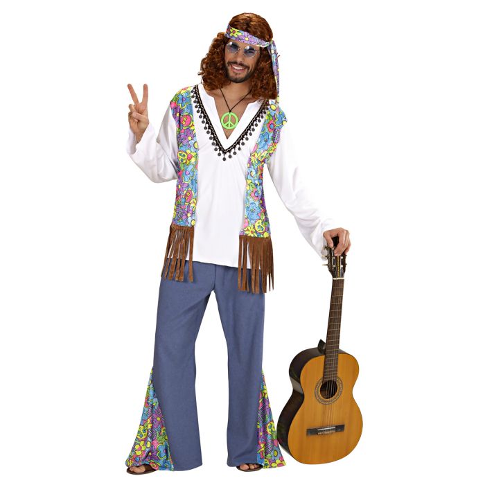 Woodstock hippie costume for men