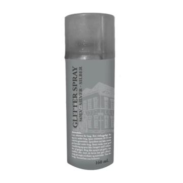 Glitter spray silver 160 ml Det Gamle Apotek