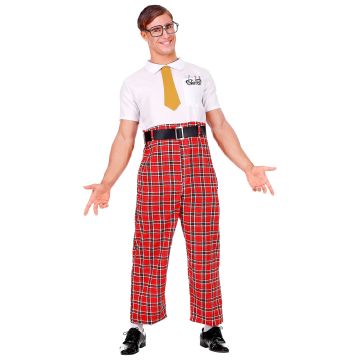 Nerd Costume for Men with Glasses