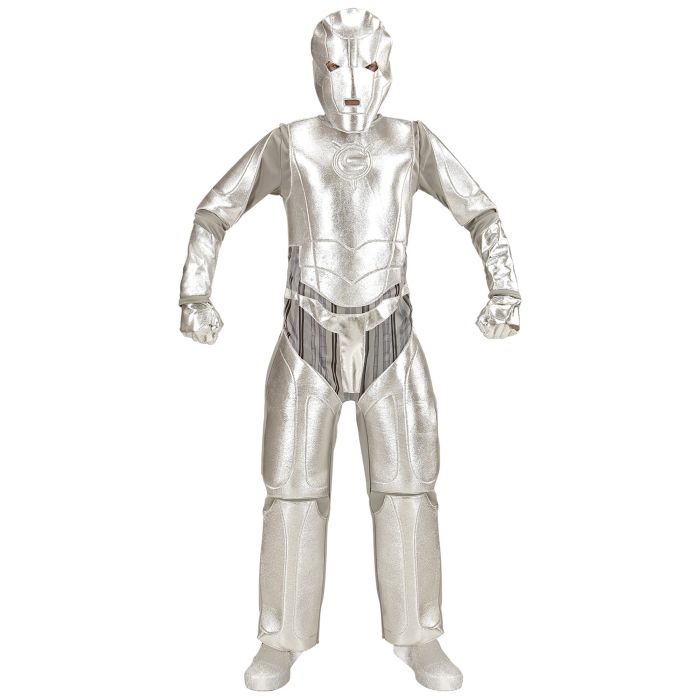 Silver Robot Costume for Kids